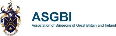 Association of Surgeons of Great Britain and Ireland (ASGBI) logo.